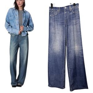 Mila Rosabella Sweatpants Jeans Dark Wash Pull On Size Medium NEW with Tags